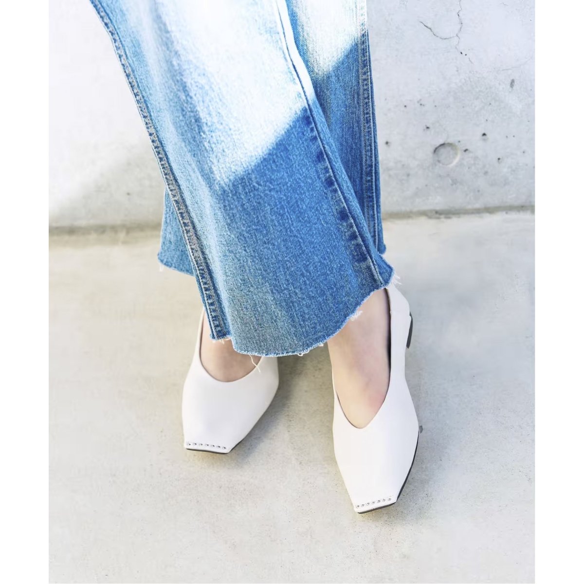 スクエアスタッズバブーシュ | ルタロン(LE TALON) | マルイウェブチャネル