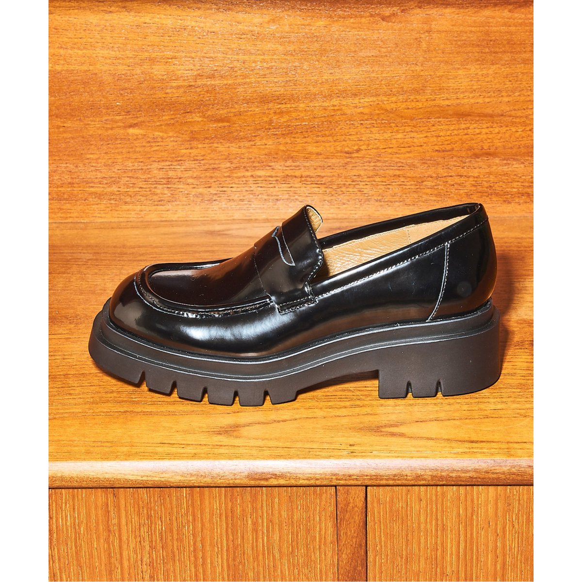 LE TALON / GRISEタンクソールローファー 美品 LE TALON GRISEタンクソールローファー サイズ24 靴