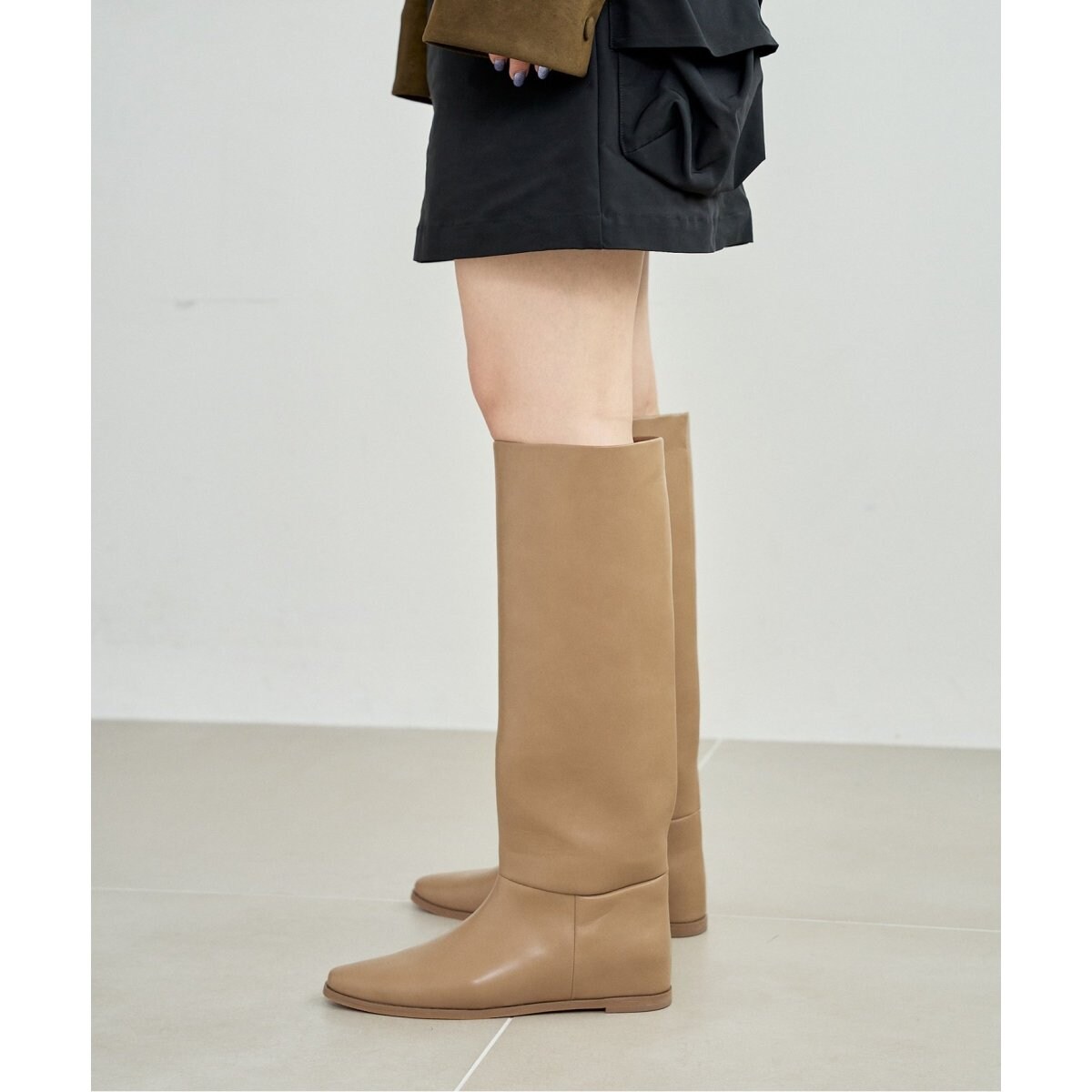 追加3》2cmワイドシャフトロングブーツ | ルタロン(LE TALON) | マルイ