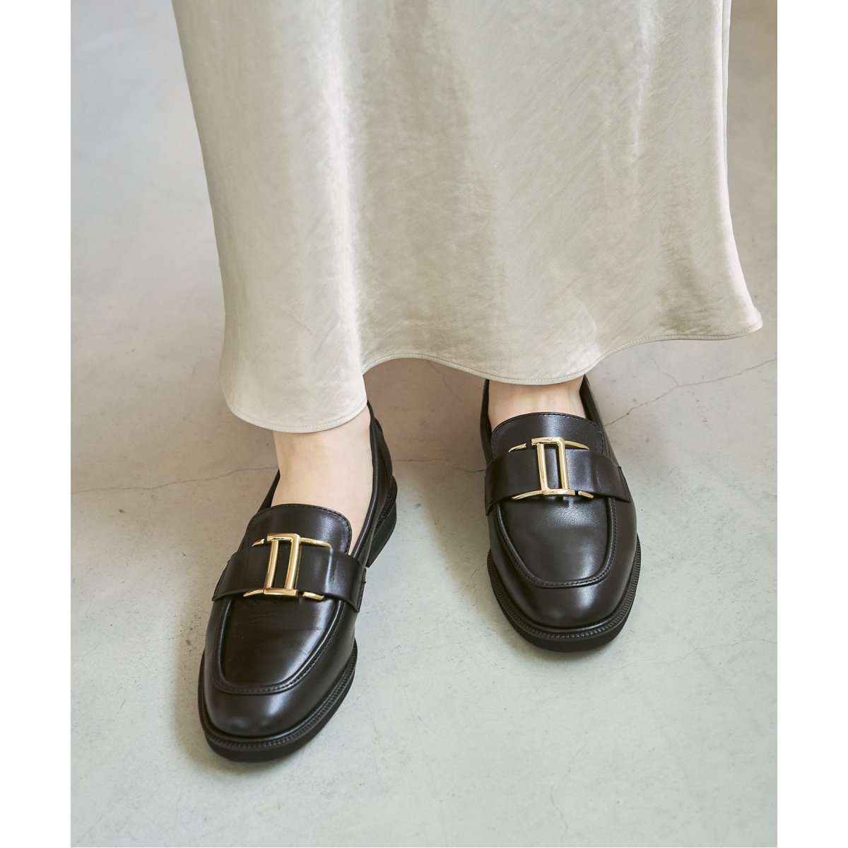 追加》レザーメタルモチーフローファー | ルタロン(LE TALON) | マルイ