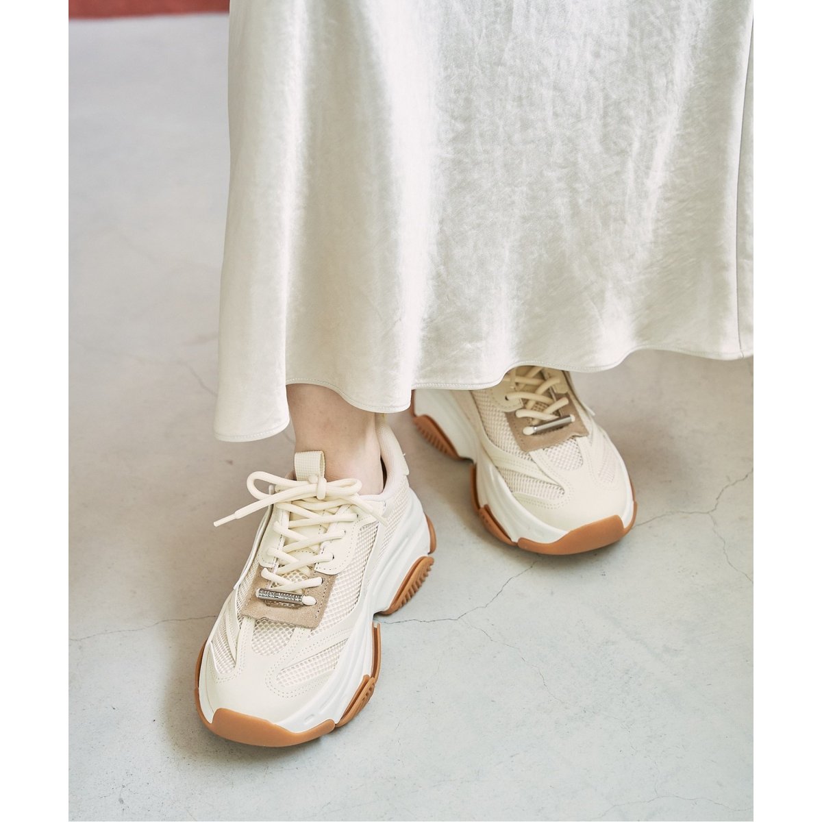 ◆Steve Madden◆Supercampo ゴールド マルチ スニーカー 送料込 SUPERCAMPO Gold Multi Women's Platform Low-Top Sneaker