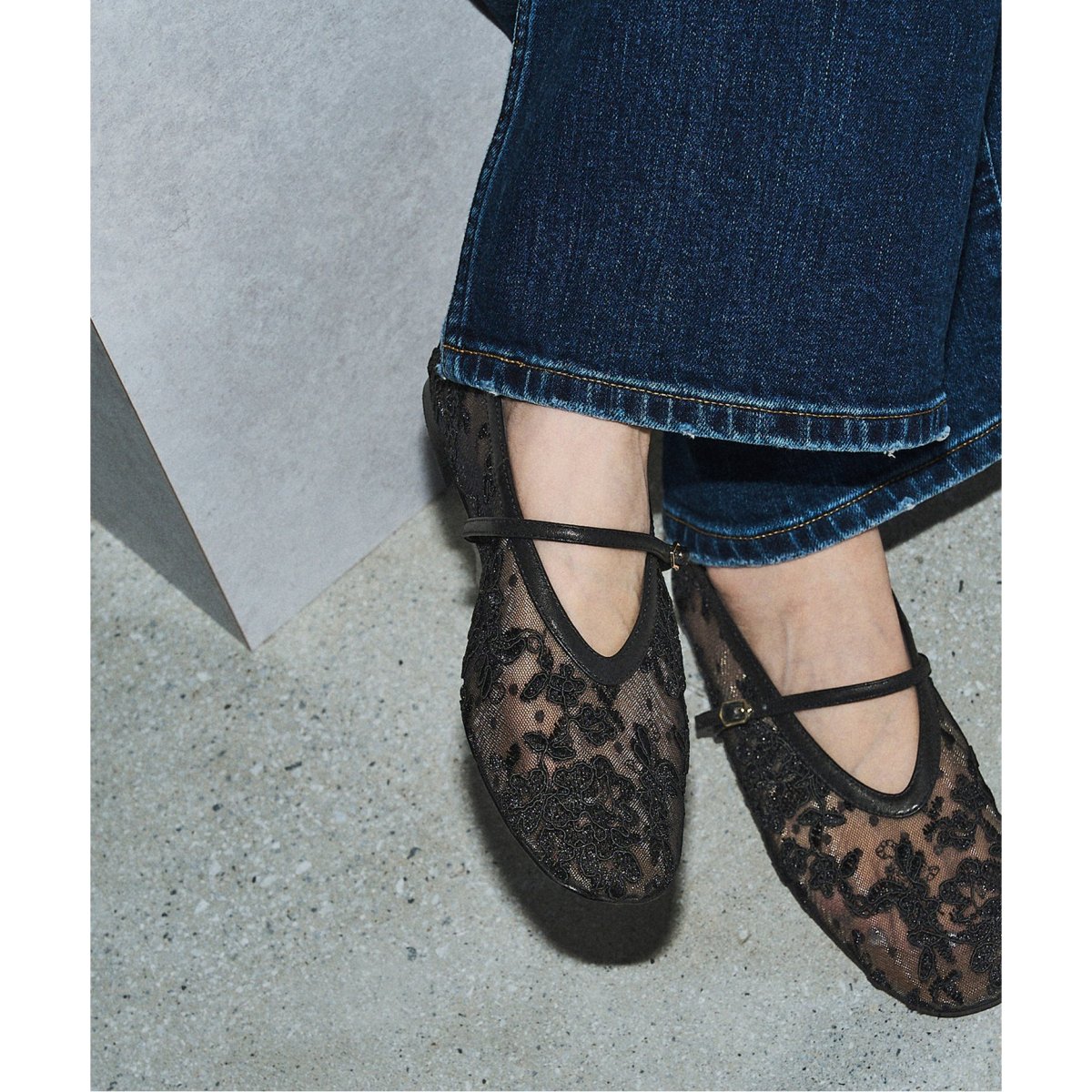 LE TALON GRISEシアーレースメリージェーン GRISEシアーレースメリージェーン | ルタロン(LE TALON) | マルイ