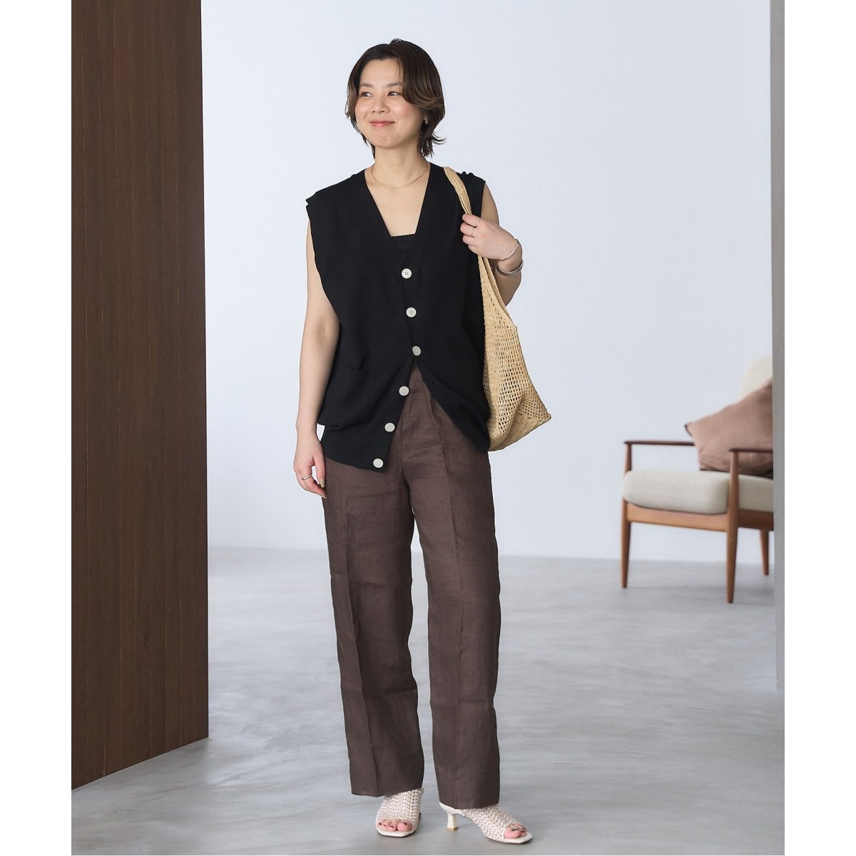 5cmクロシェミュールサンダル | ルタロン(LE TALON) | マルイウェブ