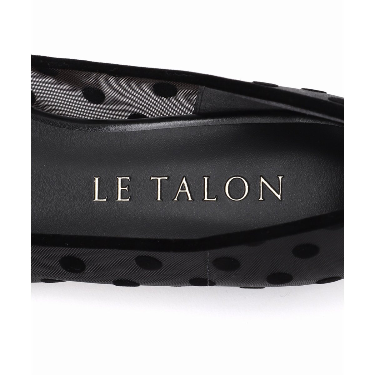 ⭐︎新品⭐︎le talon ル タロン ポインテッドチュールリボンフラット 追加》ポインテッドチュールリボンフラット | ルタロン(LE TALON
