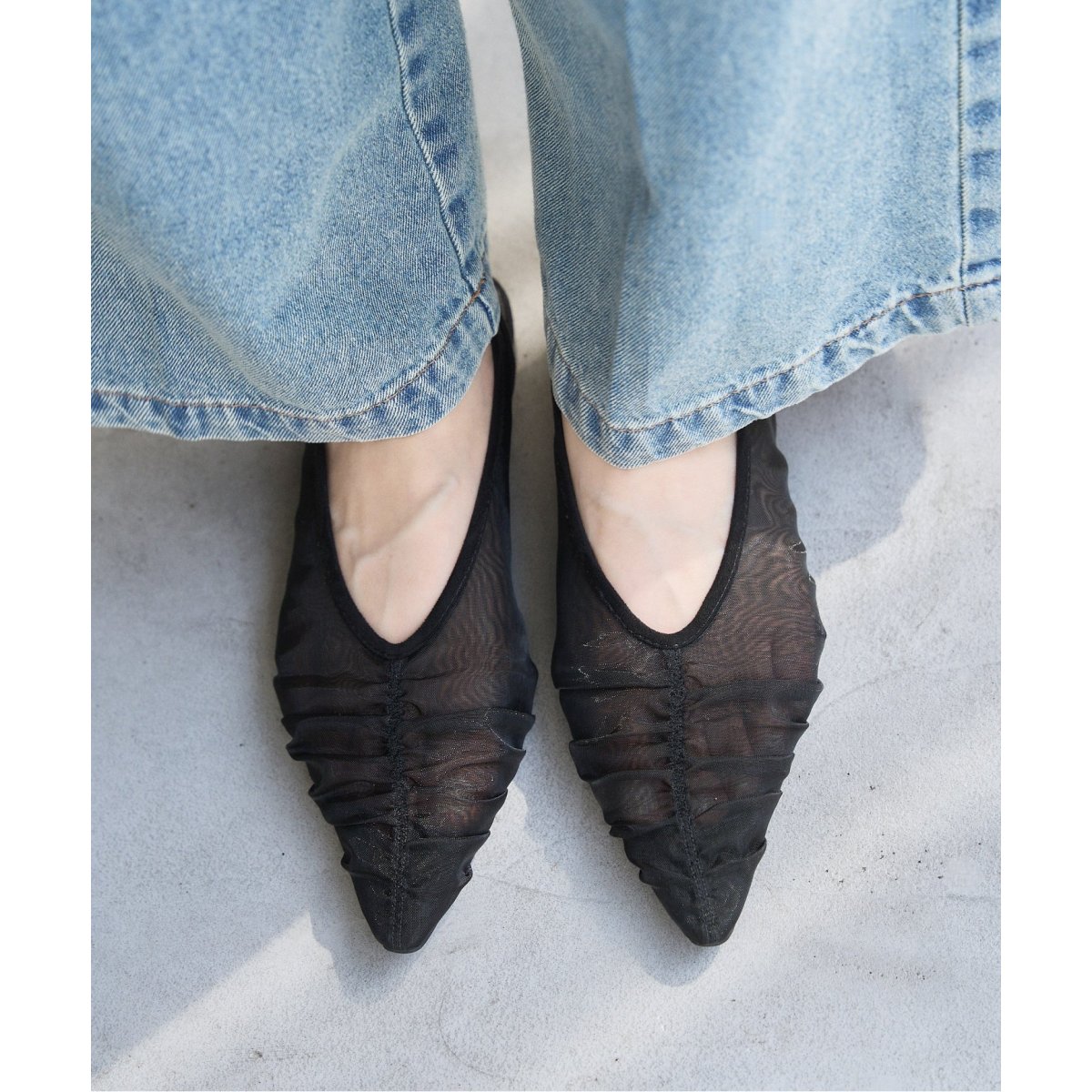 MAKI KANEKO×LE TALONリボンウェーブラインフラット（フラット