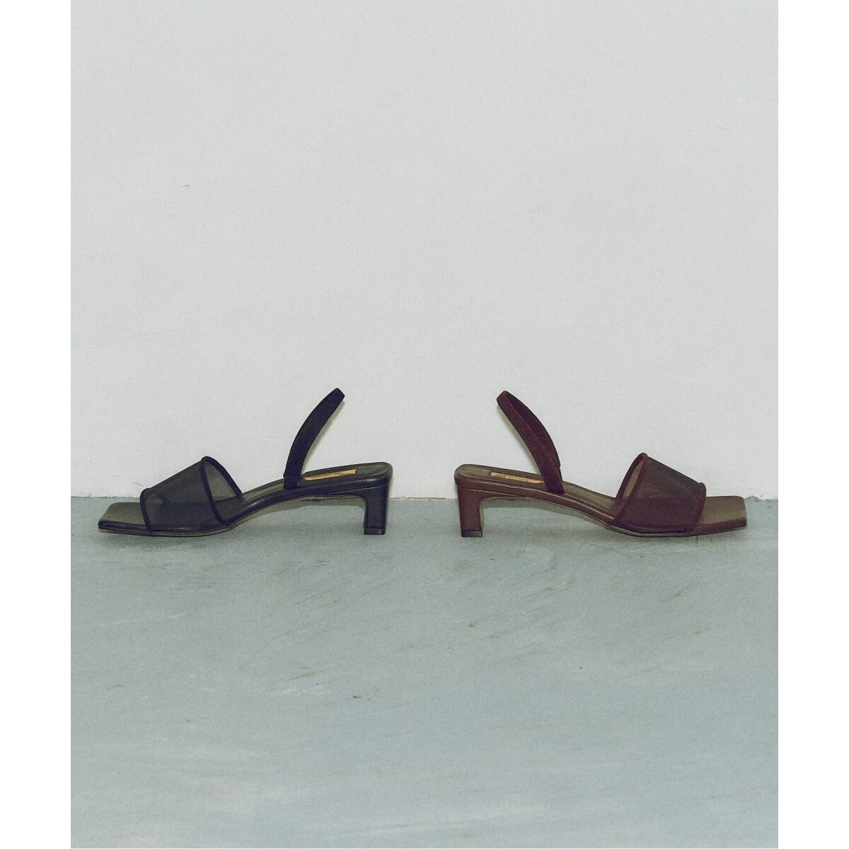 追加》MIDORI UEEDA×GRISE4cmスクエアシアーサンダル | ルタロン(LE