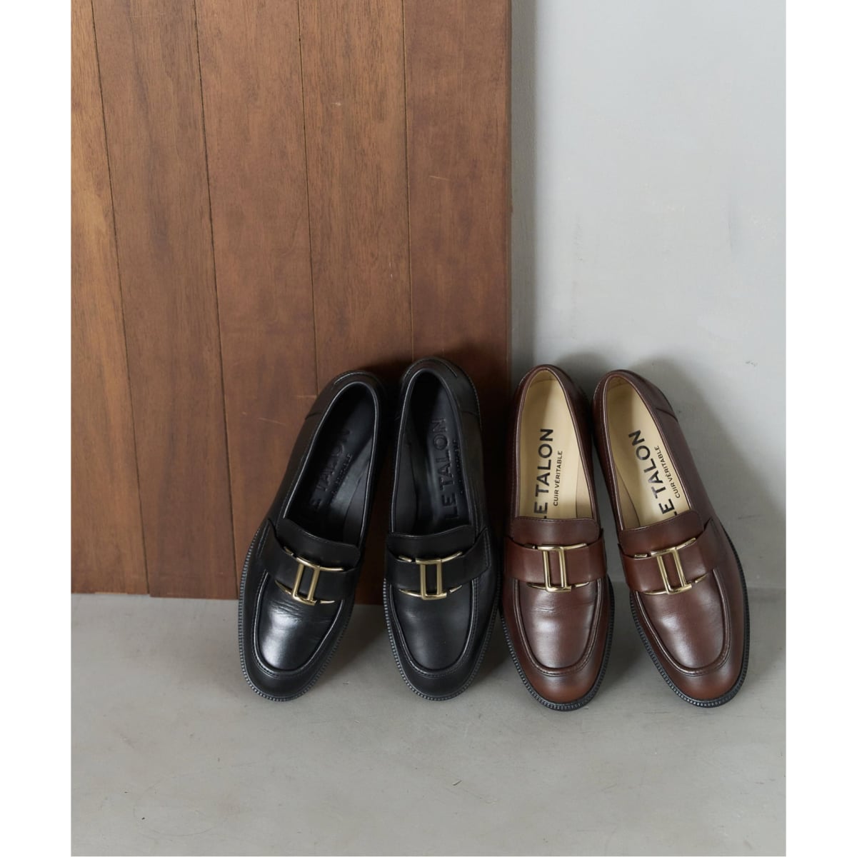 追加》レザーメタルモチーフローファー | ルタロン(LE TALON) | マルイ