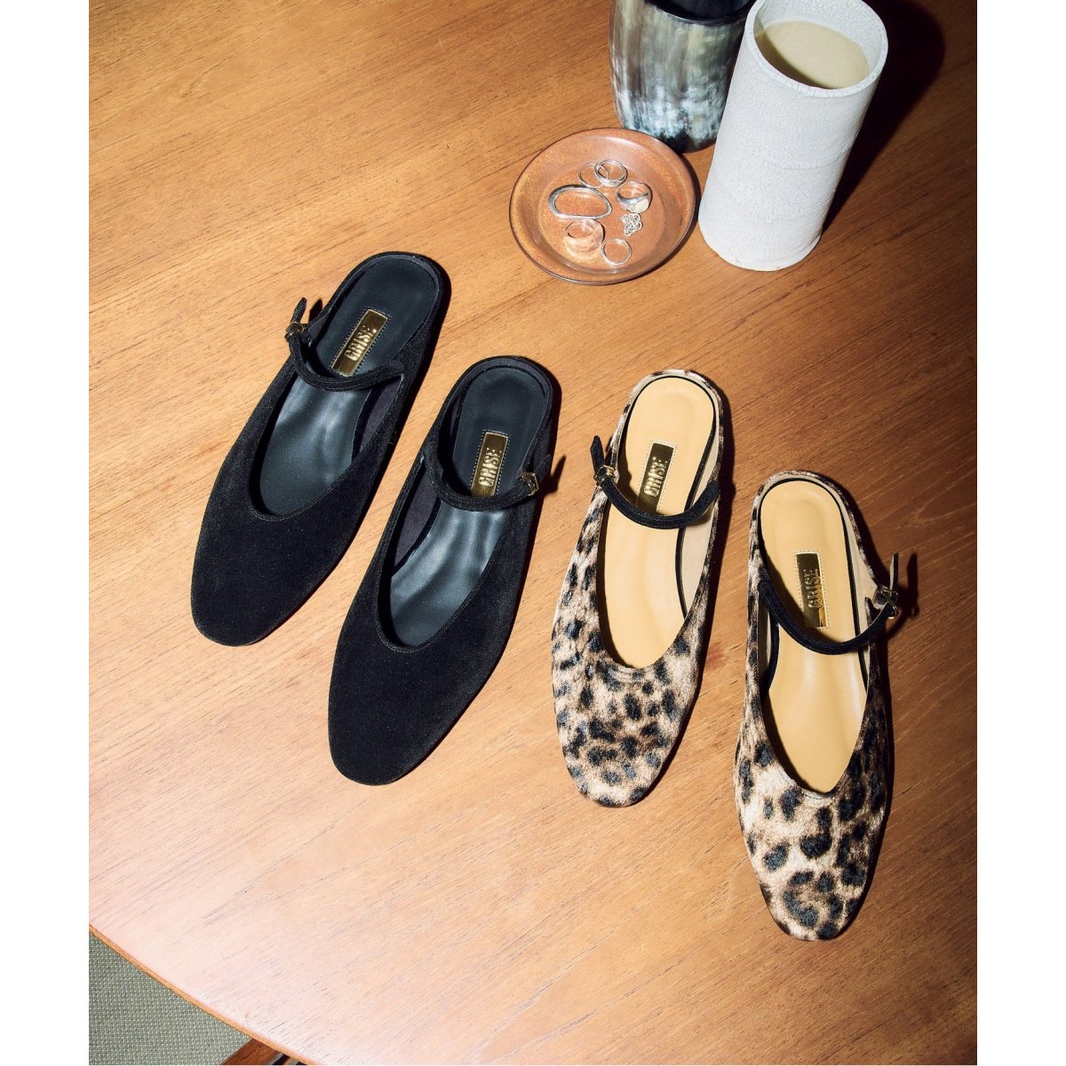 追加》GRISEラウンドストラップミュール | ルタロン(LE TALON