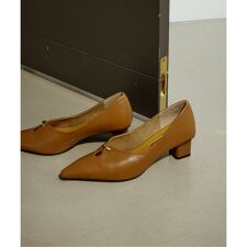 《予約》GRISE5cmレザーカットアウトパンプス