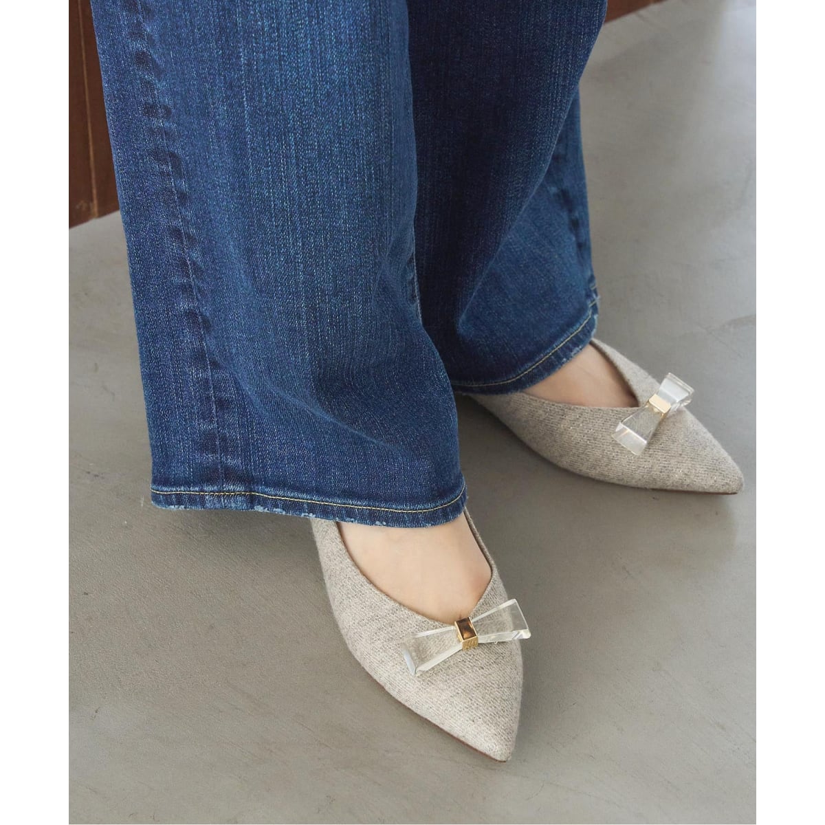 ポインテッドクリアリボンフラット | ルタロン(LE TALON) | マルイ