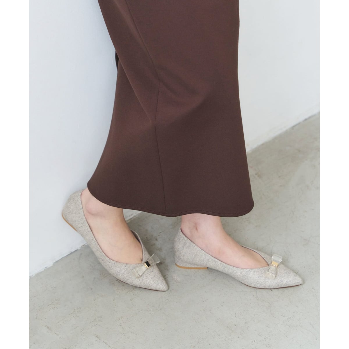 ポインテッドクリアリボンフラット | ルタロン(LE TALON) | マルイ