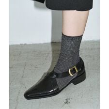 ルタロン(LE TALON)のGRISE3cmクロスストラップマニッシュ