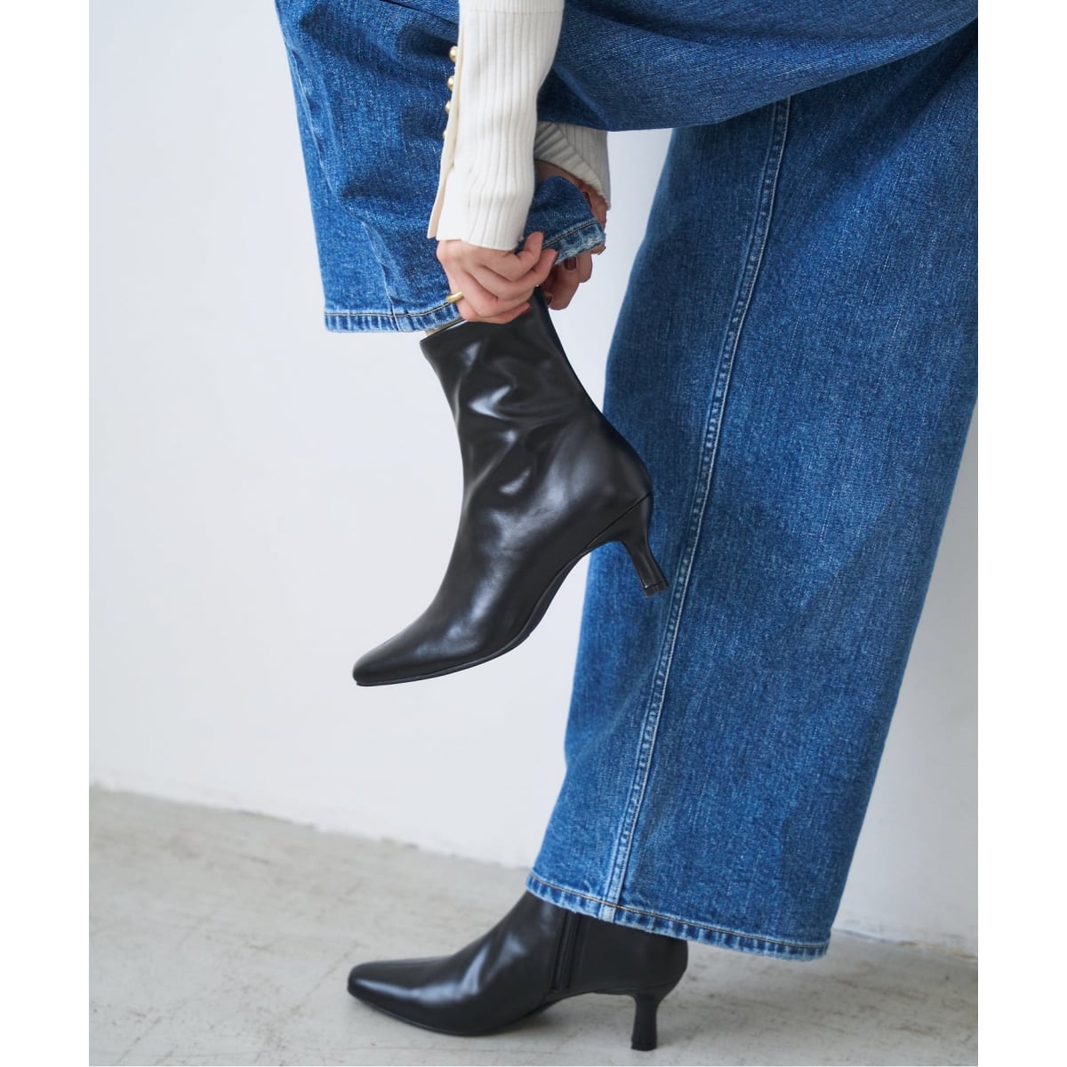 追加》アンクルリブトラックソールショートブーツ | ルタロン(LE