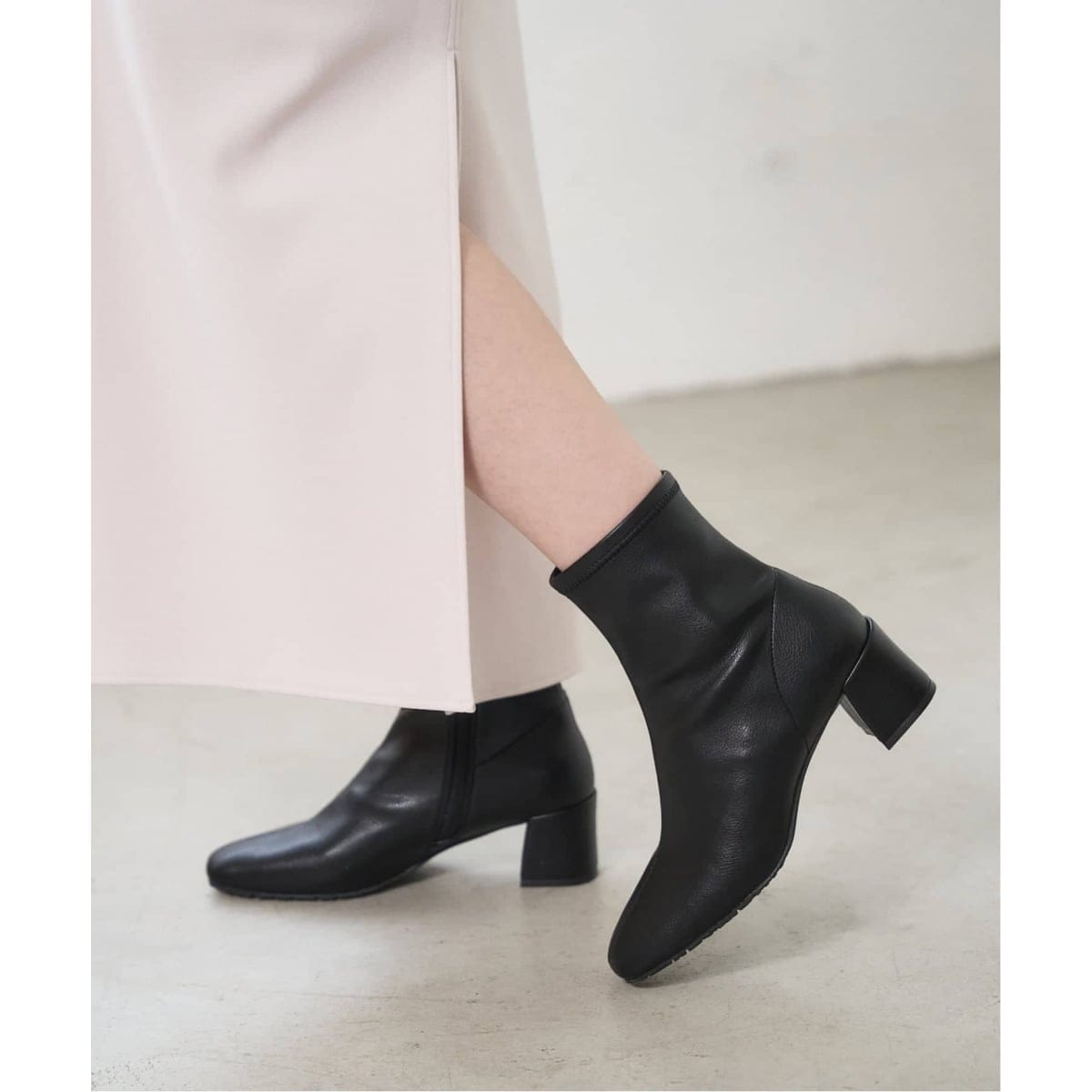 追加》アンクルリブトラックソールショートブーツ | ルタロン(LE TALON