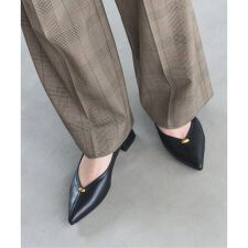 ルタロン(LE TALON)の《追加予約》3cmVカットメタルパンプス