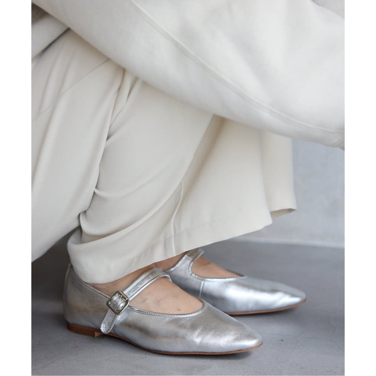 LE TALON GRISEボックススクエアダブルメリージェーン LE TALON｜《追加》GRISEボックススクエアダブルメリージェーン