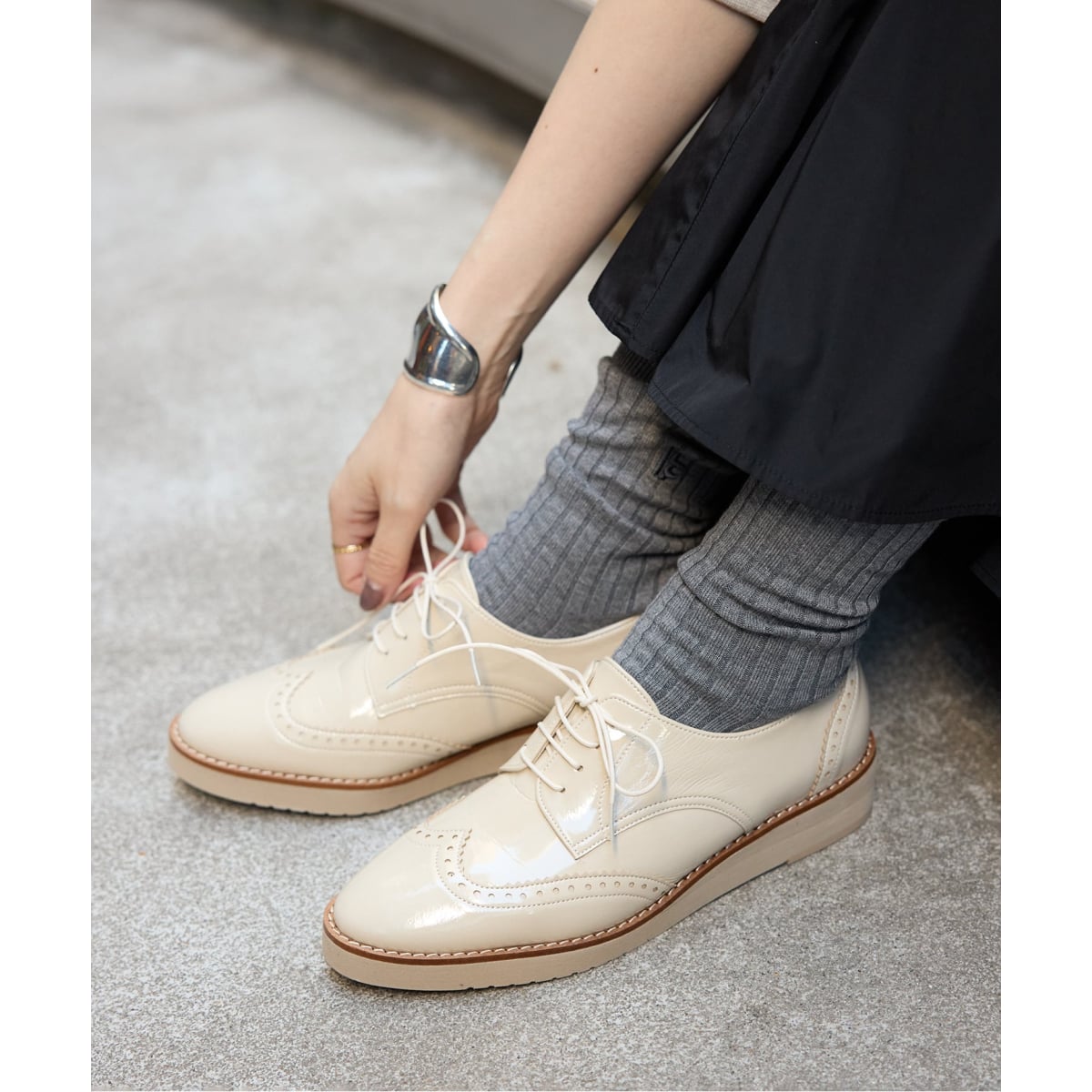 エナメルドットコインローファー | ルタロン(LE TALON) | マルイウェブ