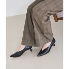 《追加》4.5cmポインテッドハイバンプパンプス