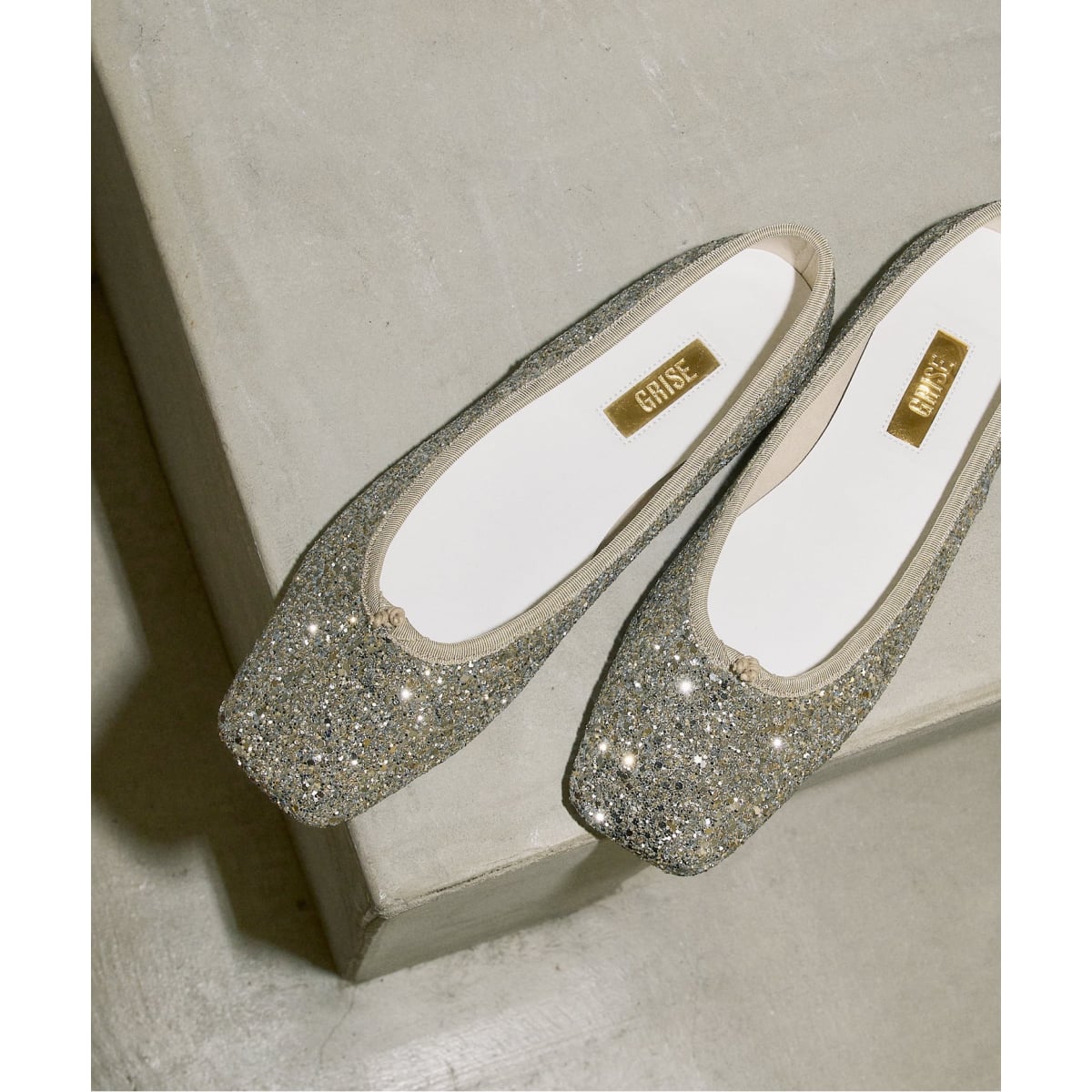 追加》GRISEサテンリボンバレリーナ | ルタロン(LE TALON) | マルイ