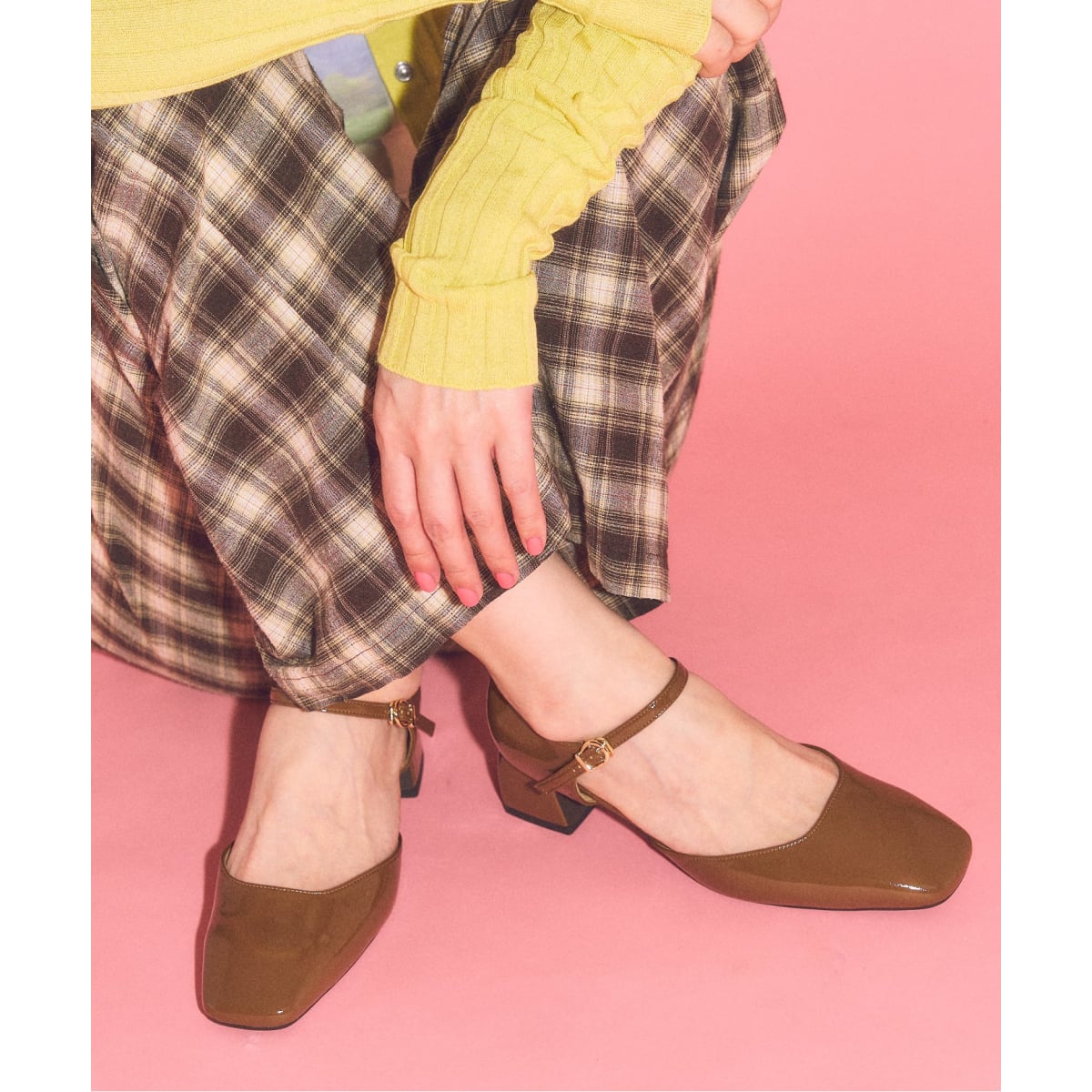 [�}���C]LE TALON×HAPPY MANIA4.5cm�X�N�G�A�Z�p���[�g�p���v�X/���^�����iLE TALON�j �L������