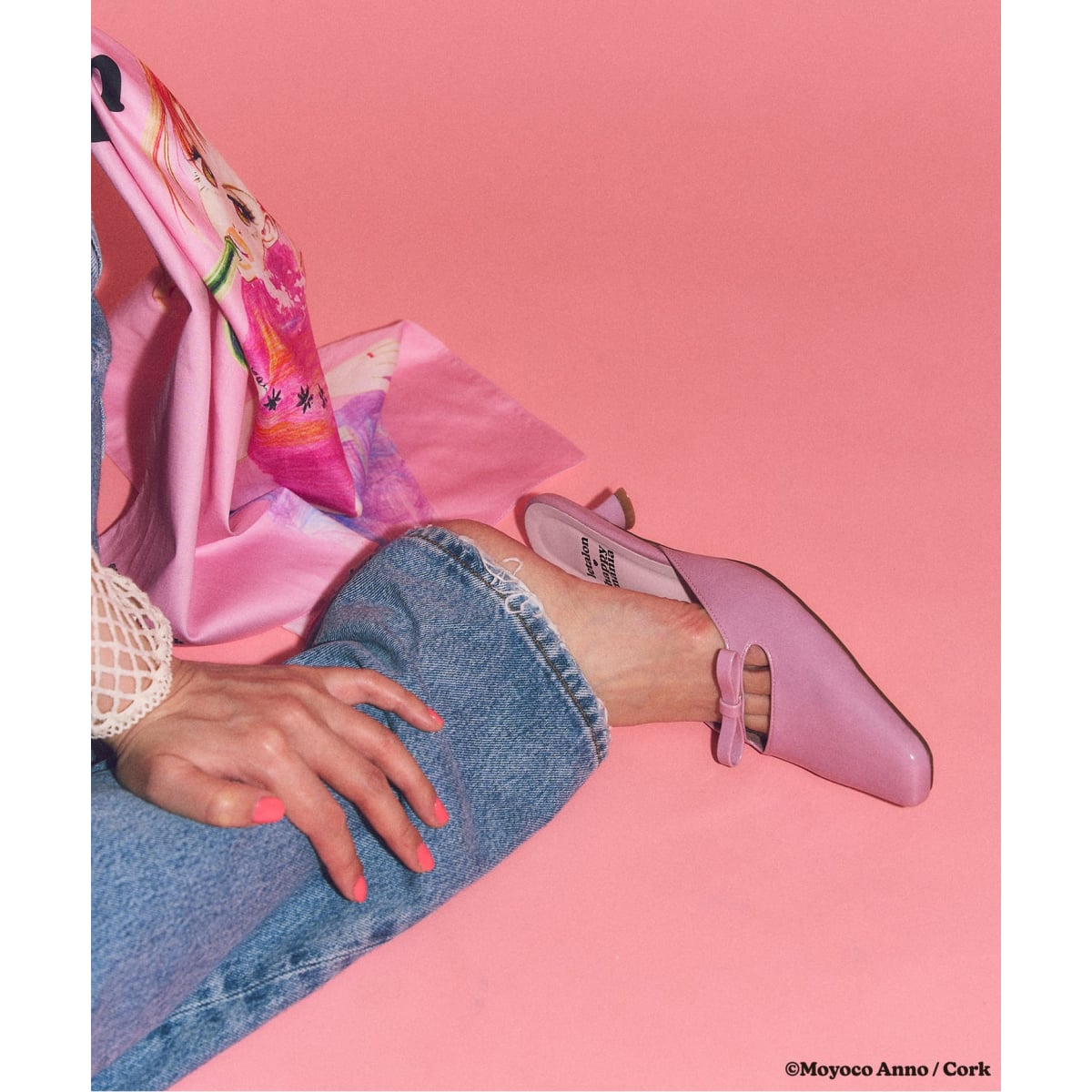 [�}���C]LE TALON×HAPPY MANIA3.5cm�X�N�G�A���{���~���[��/���^�����iLE TALON�j �s���N