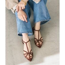 《追加予約》3.5cmナローストラップサンダル