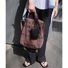 CONTROL FREAK/コントロール フリーク WASHED LOGOトート