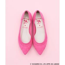 Sanrio characters×LE TALON ポインテッドサシメッシュフラット