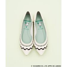 Sanrio characters×LE TALON ポインテッドサシメッシュフラット