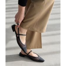 《追加予約2》シアーストラップスリングバック