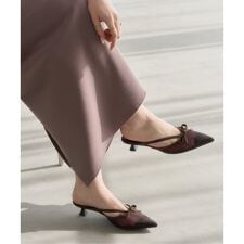 《追加》3.5cmシアーリボンミュール