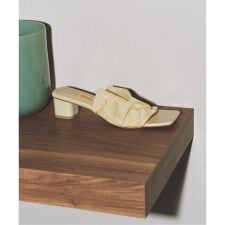 《追加予約》GRISE4cmスクエアシアーミュールサンダル