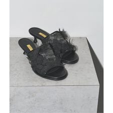 《予約》GRISE4.5cmラウンドシアーミュールサンダル