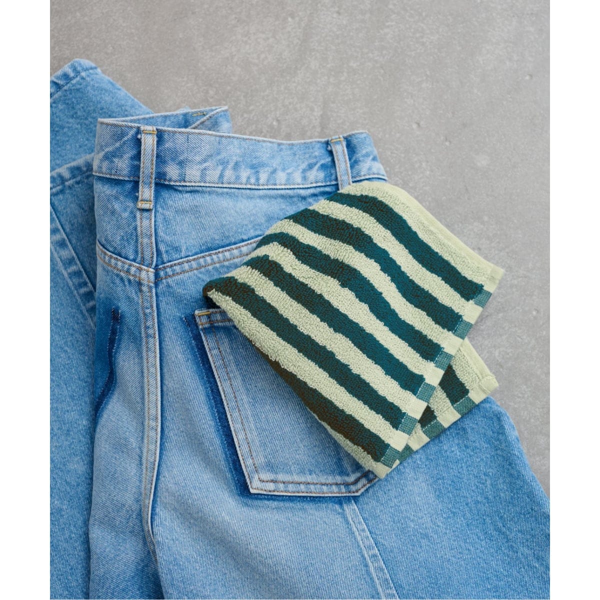 [�}���C]BONGUSTA/�{���O�X�^ NARAMWASH CLOTH/���^�����iLE TALON�j �O���[�� C