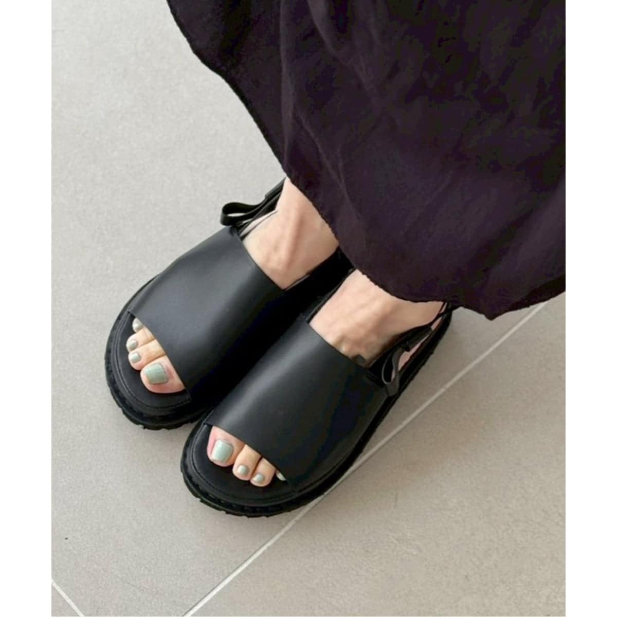 [�}���C]�sWEB����tLe decore / �� �f�R�� ladyribbonplatform�T���_��/���^�����iLE TALON�j �u���b�N A