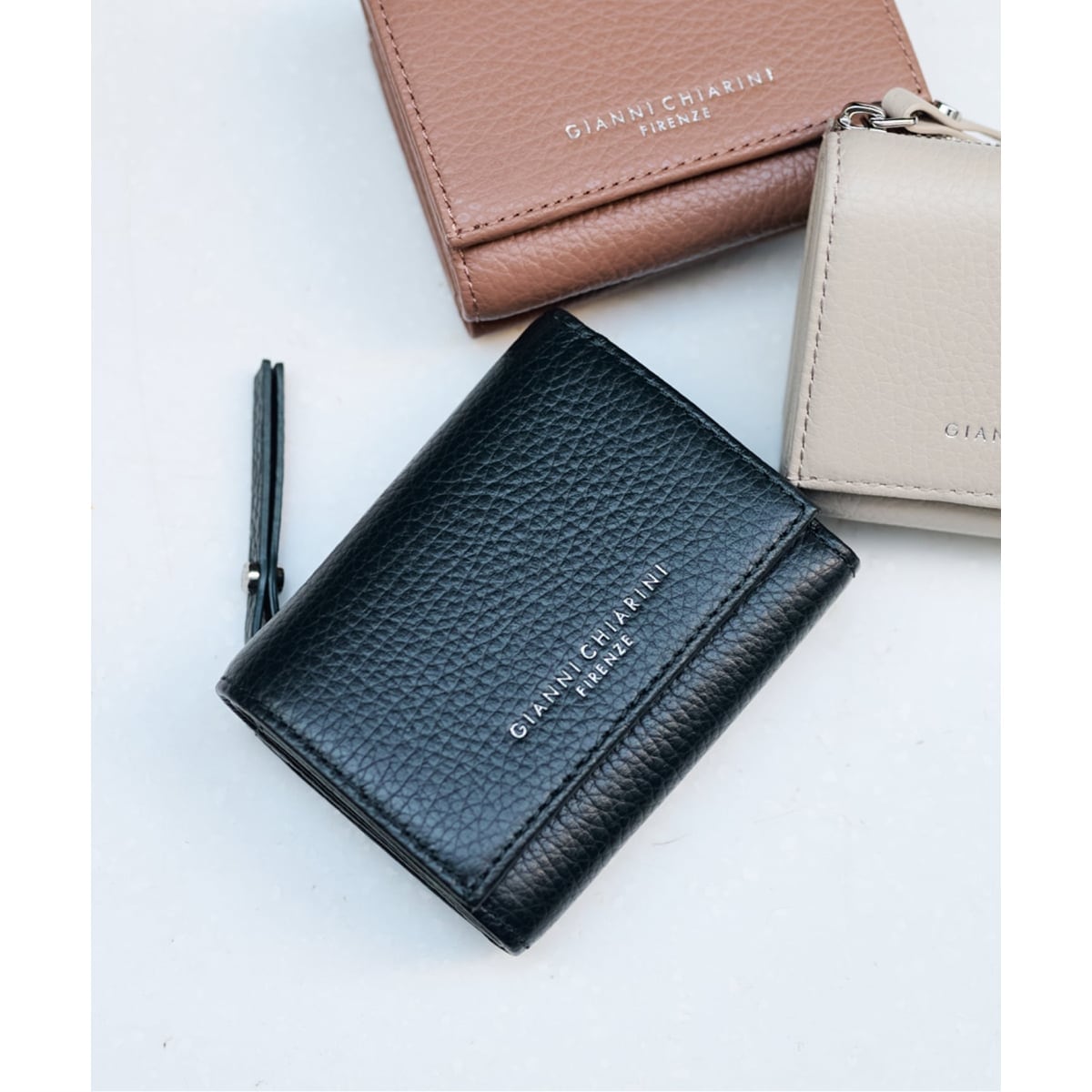[�}���C]�sWEB����tGIANNI CHIARINI /�W�����j �L�A���[�j WALLET ESSENTIA/���^�����iLE TALON�j �O���[�� C