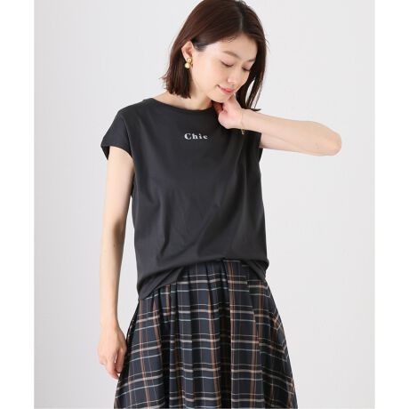 ショートフレンチスリーブロゴtee ラ トータリテ La Totalite ファッション通販 マルイウェブチャネル Cb002 705 48 01