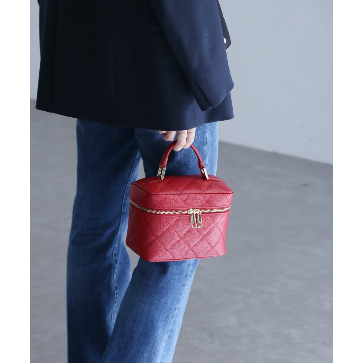 ※aderさま専用⭐︎　【MILOS/ミロス】 キルティング2wayバニティBAG MILOS/ミロス】 キルティング2wayバニティBAG◇ | ラ トータリテ