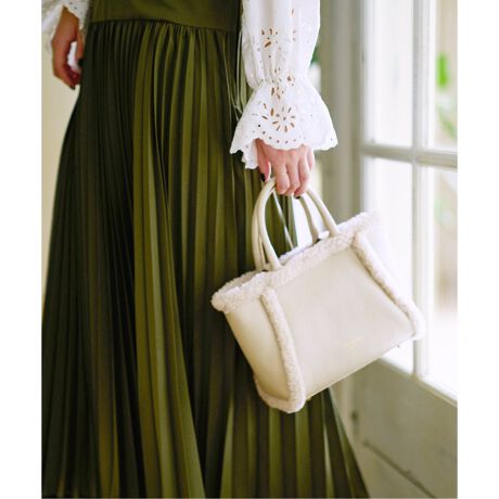 CHRISTIAN VILLA /クリスチャンヴィラ】ムートン 2WAY BAG | ラ  