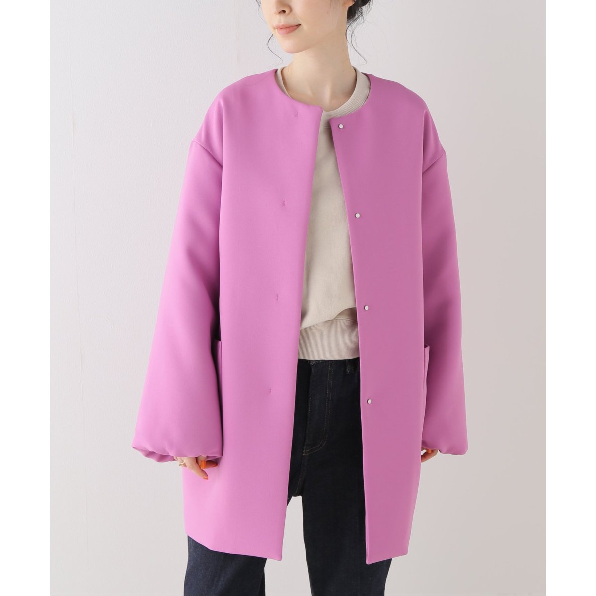 ノーカラーミドルコート | ラ トータリテ(La TOTALITE) | マルイウェブ