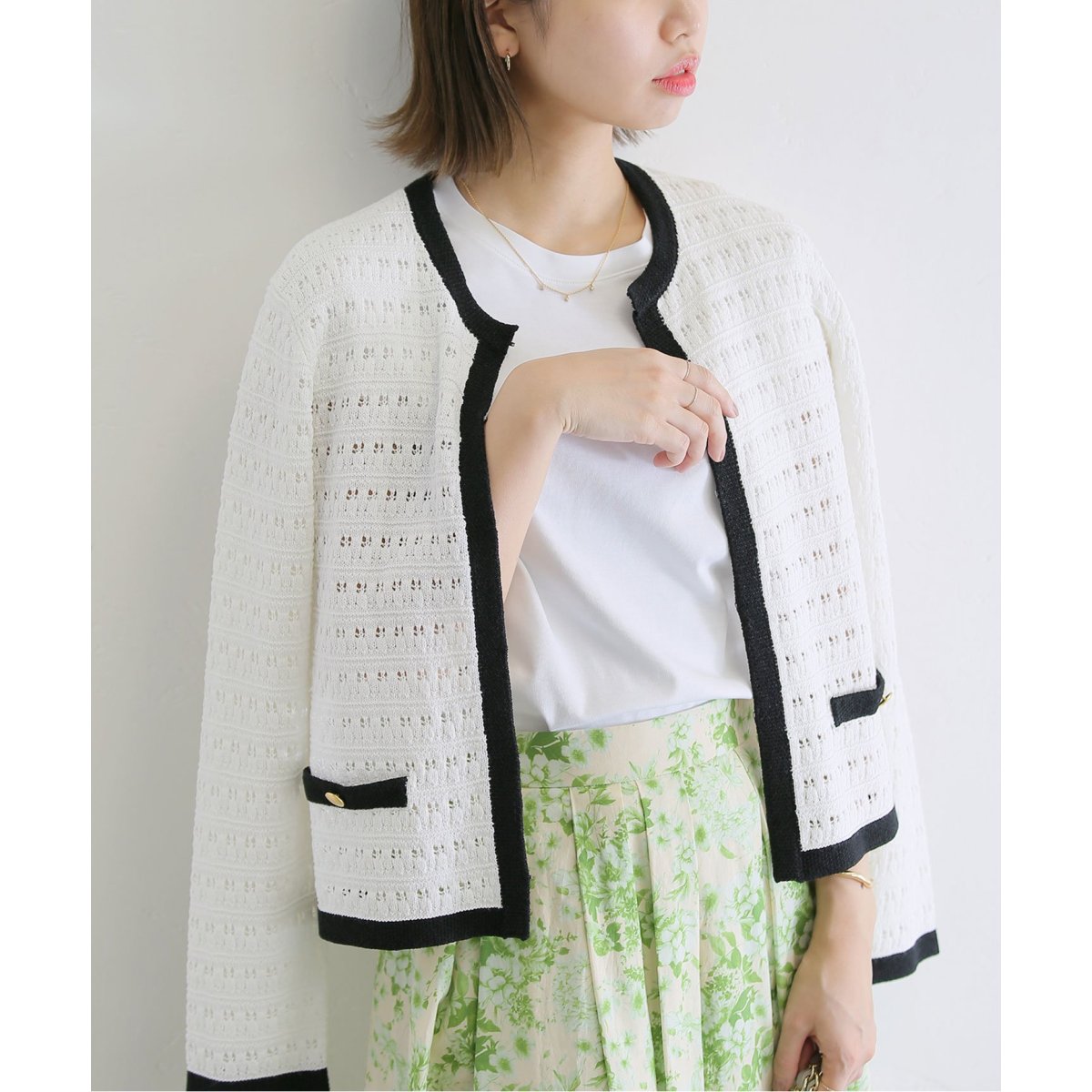【美品】La Totaliteクロッシェカーデ クロッシェカーデ | ラ トータリテ(La TOTALITE) | マルイウェブチャネル