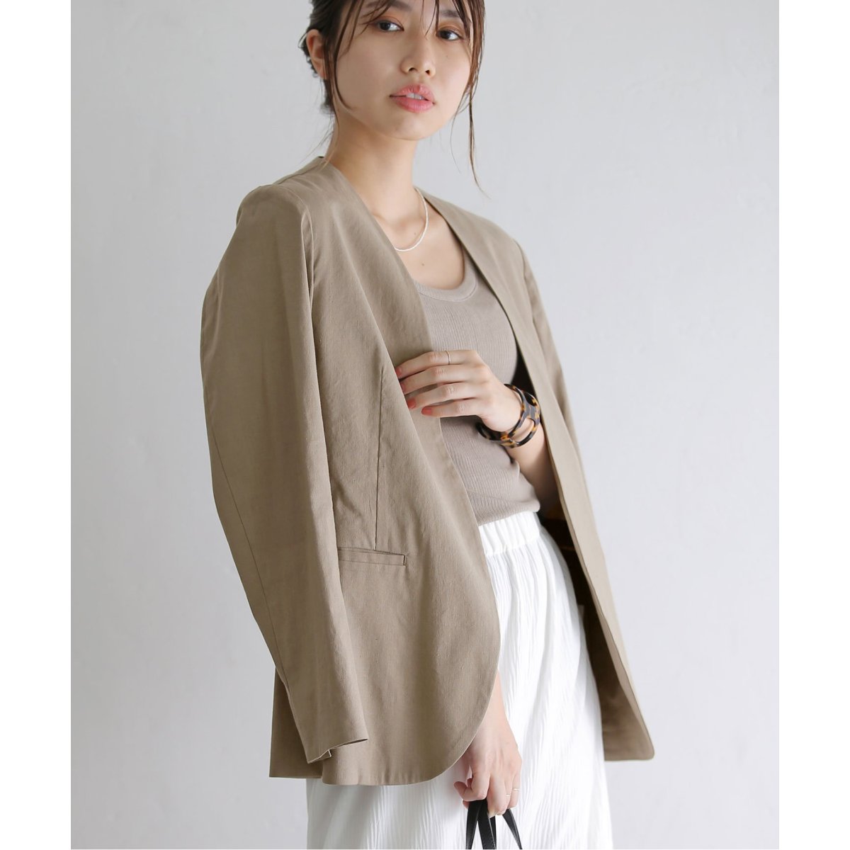 ノーカラージャケット | ラ トータリテ(La TOTALITE) | マルイウェブ