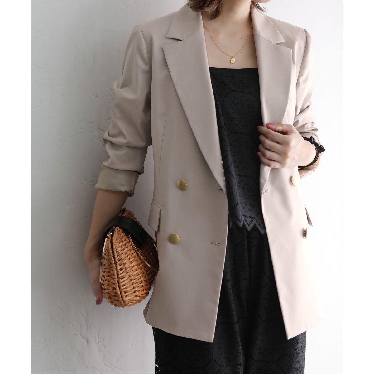 ラ トータリテ TRダブルブレストジャケット T/Rダブルブレストジャケット | ラ トータリテ(La TOTALITE