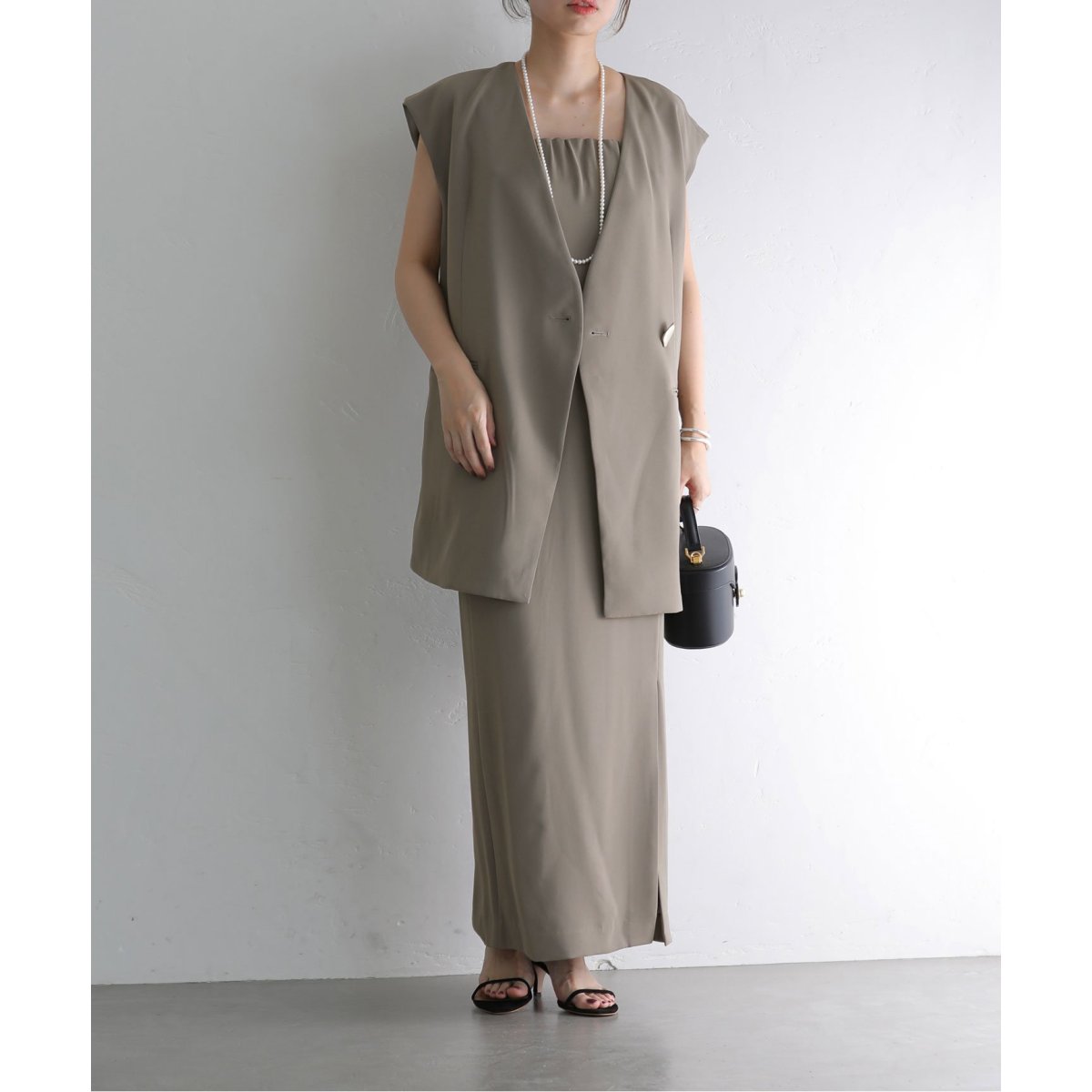 バックシアージレセットアップドレス | ラ トータリテ(La TOTALITE