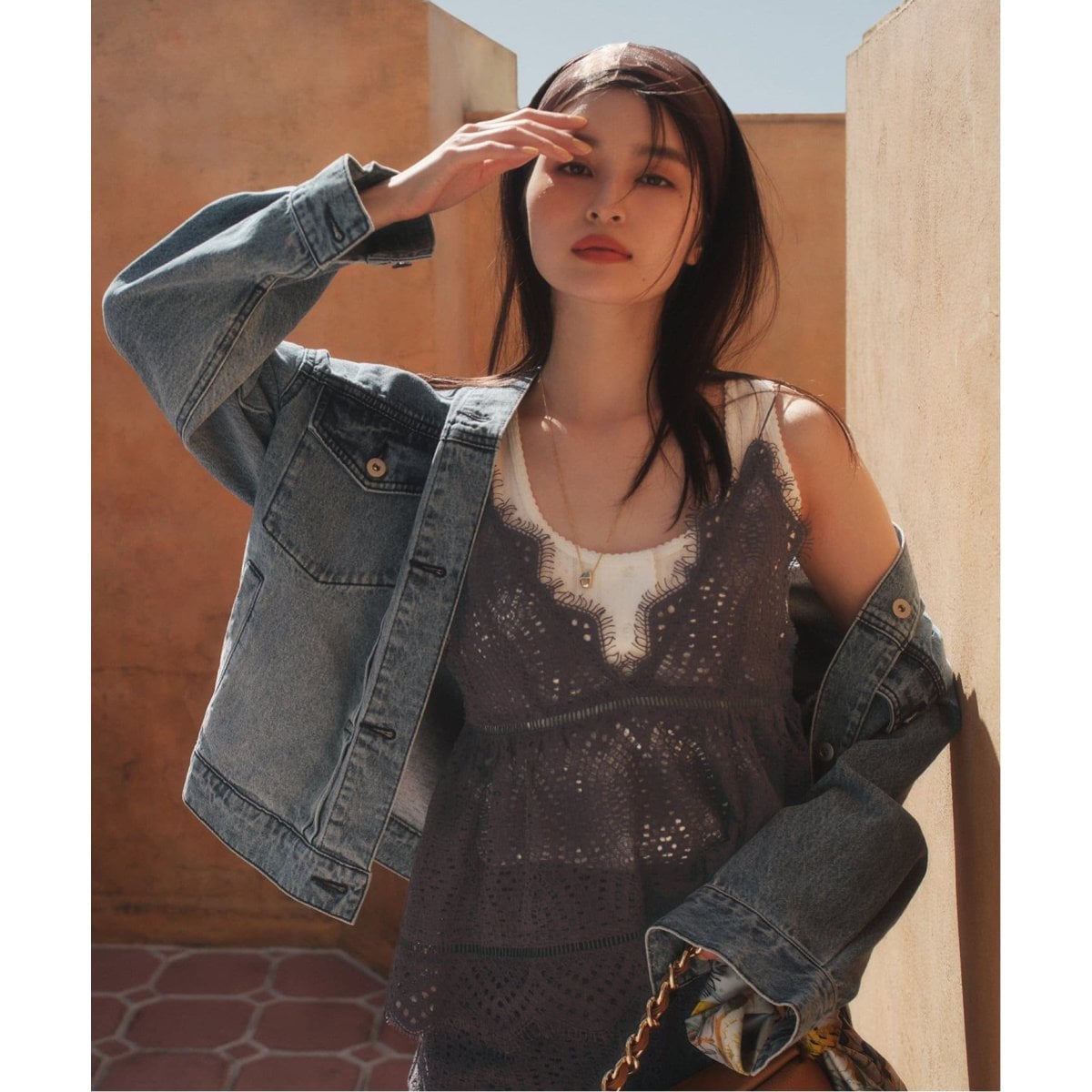 ウォッシャブルレースキャミトップス 追加》【洗える】ウォッシャブルレースキャミトップス | ラ トータリテ