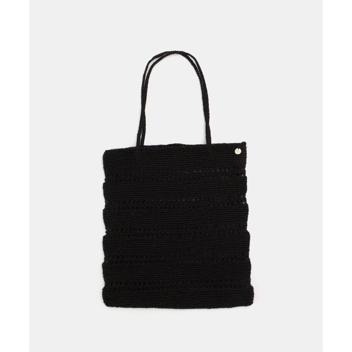 ne Quittez pas/ヌキテパ】 METALLIC MACRAME TOTE BAG | ラ