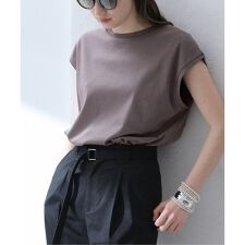 《追加》【洗える】接触冷感フレンチカットソー