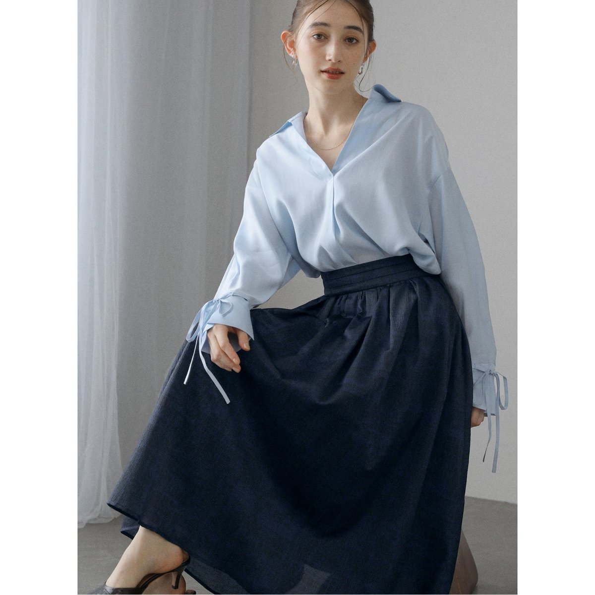 洗える】スキッパーオータムシャツ | ラ トータリテ(La TOTALITE