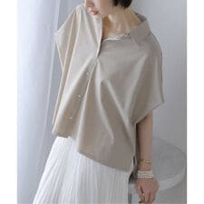 【洗える】ストレッチシャツ