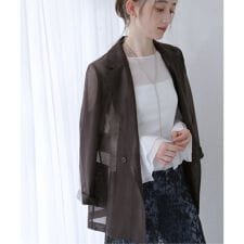 《追加》【洗える】ウォッシャブルシアージャケット